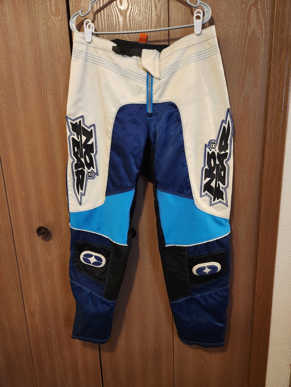 No Fear Motocross Pants Adult Size 36" Blue MX Racing ATV Dirt Bike KOMET 2000
